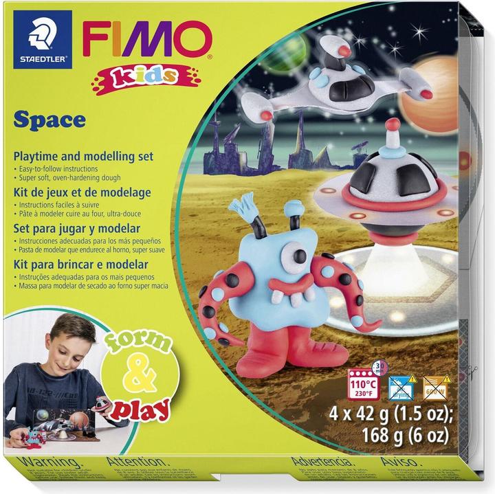Immagine prodotto Fimo - Set di giochi per bambini - Spazio (8034 17 LZ)