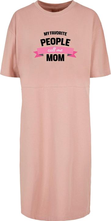 Immagine prodotto Merchcode Donna - Festa della mamma - My Favourite People Call Me Mom - Vestito organico con spacco - 117771 (L)
