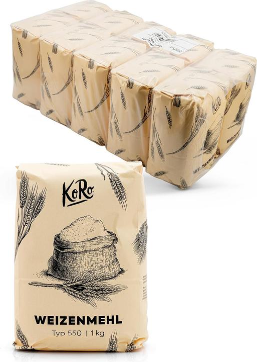 Image du produit KoRo Farine de blé type 550 (10000 g)