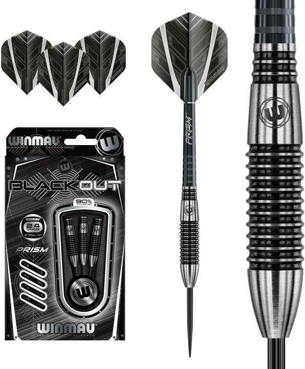 Actual product image Winmau Steeldart Blackout 1043-24g (24 g)