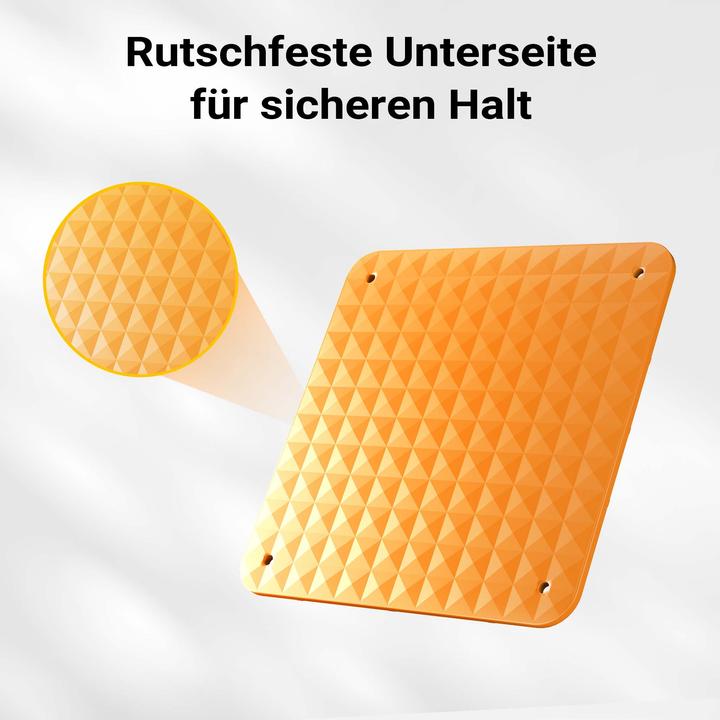 Image du produit Wiltec Embase tout-terrain cric Farm Jack 292x292mm PP Support anti-enlisement