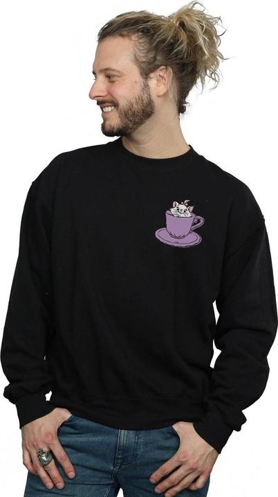 Immagine prodotto Disney Aristocats Marie In Cup Breast Print Felpa Uomo (S)