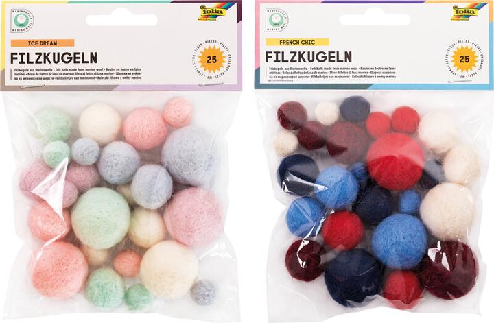 Produktbild Folia Filzkugeln