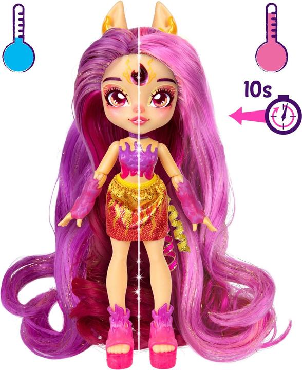 Produktbild Magic mixies pixlings galaxy hair doll single pk pippa (30530)