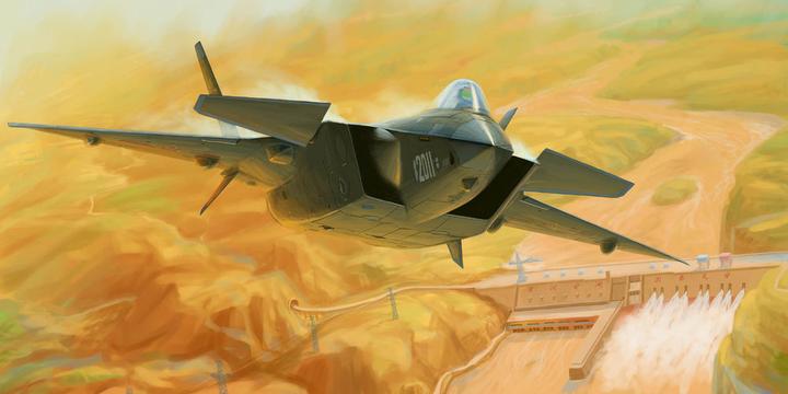 Produktbild Trumpeter Chinese J-20 Mighty Dragon (Prototype No.2011)