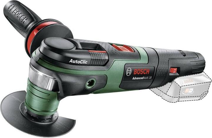 Bosch Home & Garden AdvancedMulti 18 senza batteria e caricabatterie