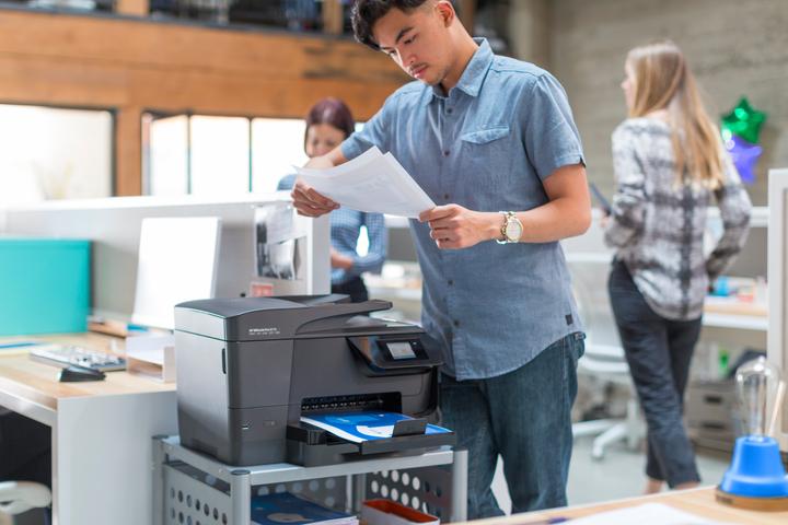 Image du produit HP OfficeJet Pro 8710 (Encre, Couleur)