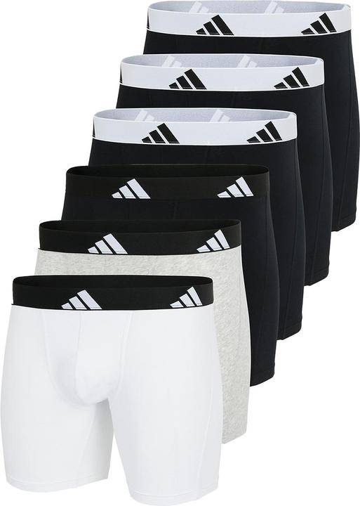 Produktbild adidas 6er Pack Active Flex Cotton Long Short / Pant (M, 6er Pack)