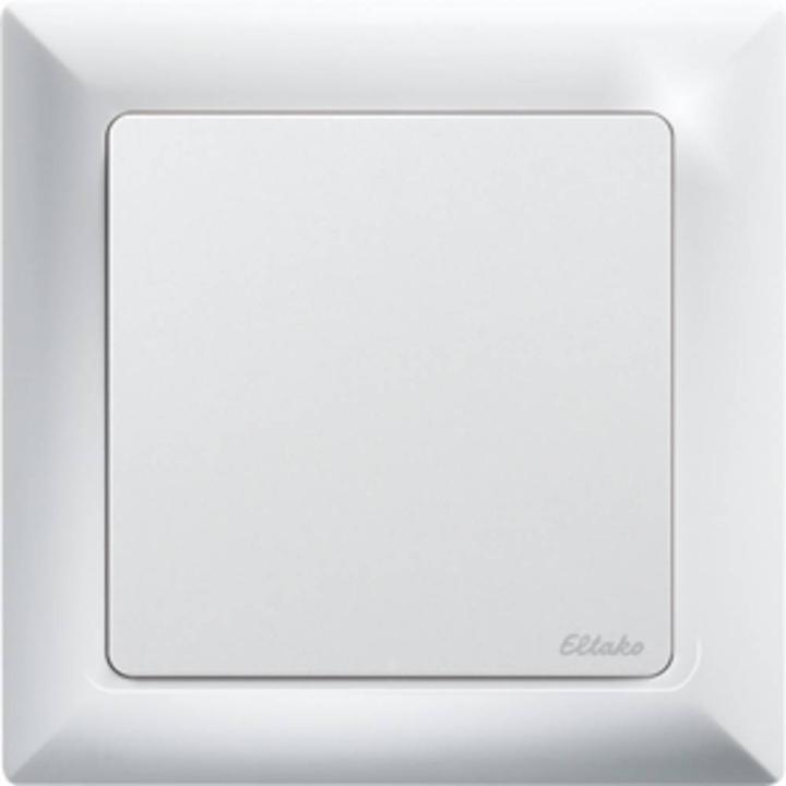 Eltako Capteur de température d'humidité sans fil avec pile pur brillant E-Design55 (Actionneur de chauffage)