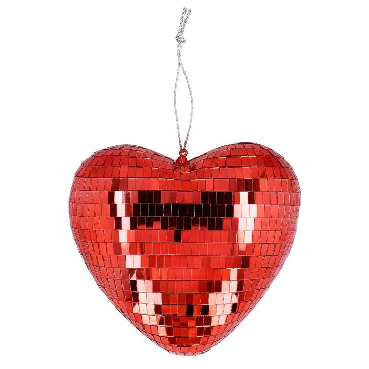 Image du produit Boland Boule Disco: Coeur - 19cm