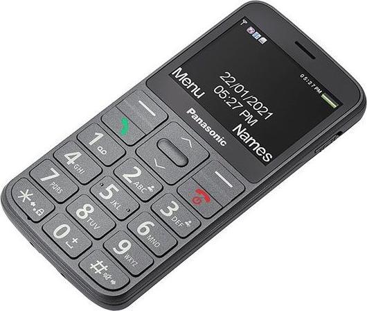 Produktbild Panasonic KX-TU160 Easy Use Mobile Phone Pilkas, 2.4 ", TFT-LCD, 240 x 320, USB version USB-C, Built-in camera (32 GB, Grau, 2.40", Single SIM, 0.30 Mpx)