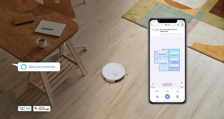 Produktbild EZVIZ RS2 Robot Vacuum & Mop Combo (Saugwischroboter)