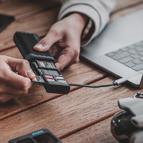 Image du produit Pgytech Étui pour lecteur de cartes CreateMate à grande vitesse (USB-C)
