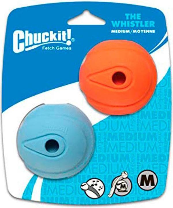 Actual product image Chuckit! CHUCK IT! The whistler dog ball M - Dog ball - 2 piece(s) (Dog chew toy)