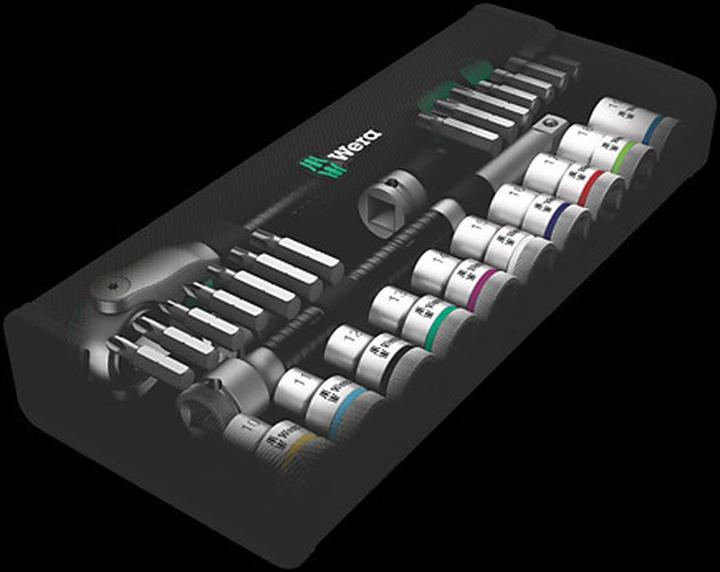 Actual product image Wera 8100 SC 6 Zyklop Speed Ratchet Set (13 mm, 14 mm, 19 mm, 18 mm, 16 mm, 11 mm, 15 mm, 12 mm, 17 mm, 10 mm)