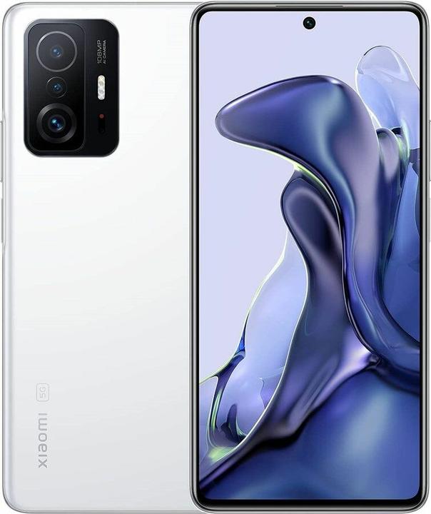 Xiaomi 11T (128 GB, Mondlichtweiss, 6.67", Dual SIM, 108 Mpx, 5G)