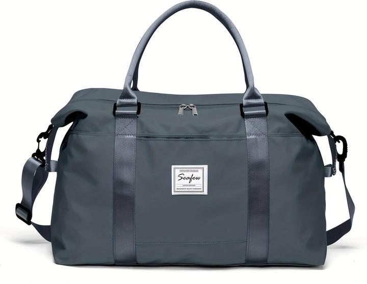 Only-Bags.Store Grosse Kapazität Travel Overnight Bag, Solid Color Vielseitige Duffle Bag, leichte Business Trip
