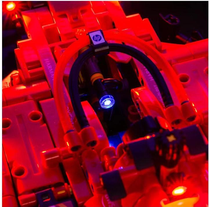 Image du produit Light my bricks LMB 2.0 Jeu de lumières LED pour LEGO 42207 Ferrari SF-24 F1 Rennauto