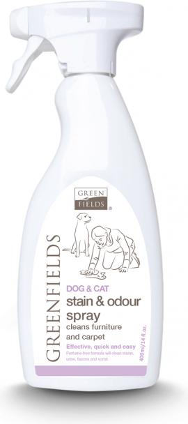 Produktbild Greenfields Stain & Odour remover Spray 400ml - (WA2970) (Hund, 400 ml)