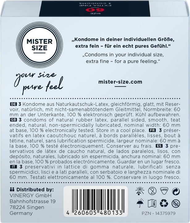 Productafbeelding Mister Size Dubbelop (3 Pcs.)