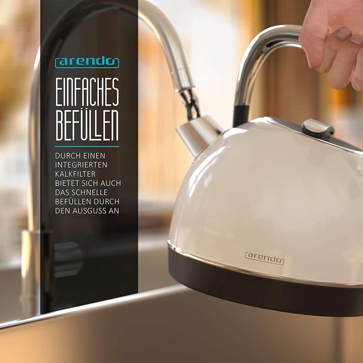 Produktbild Arendo B: Weiss 1,7 Liter (1.70 l, EU-Stecker)