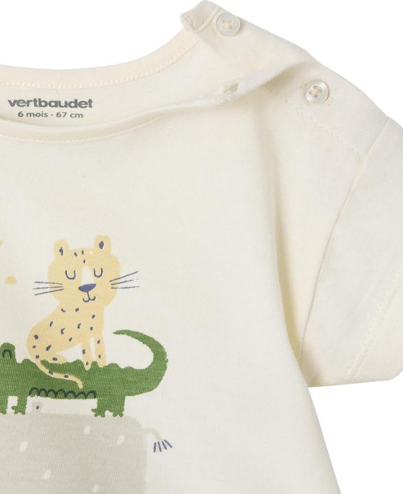 Produktbild Vertbaudet Baby-Set: T-Shirt & Shorts mit Streifenmuster (68)