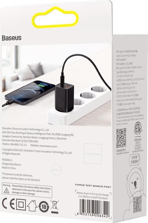 Produktbild Baseus Super Si Pro Quick Charger (30 W)