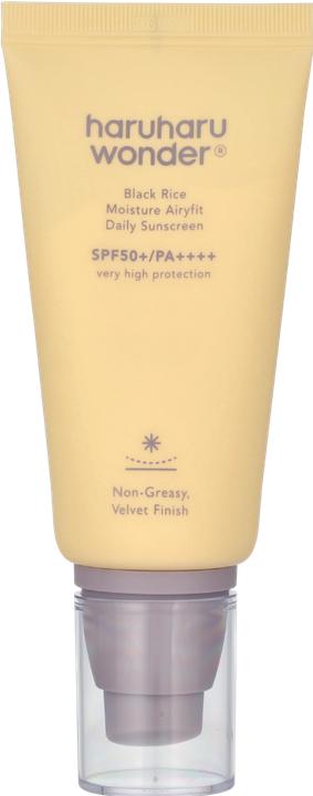 Produktbild Haruharu Wonder Black Rice Moisture Airyfit (Sonnencreme Gesicht, SPF 50, 50 ml, 50 g)