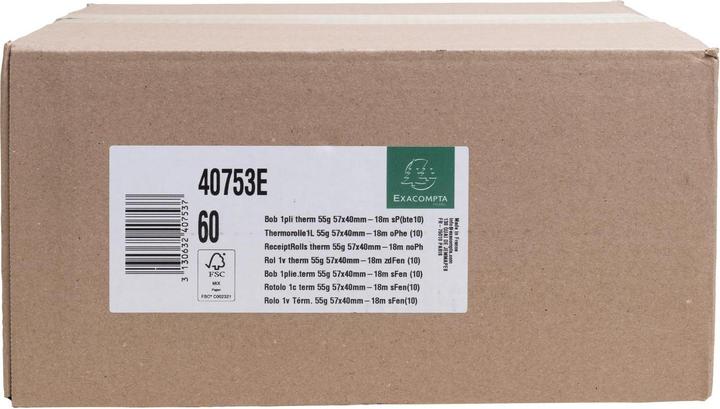 Produktbild Exacompta Thermorolle