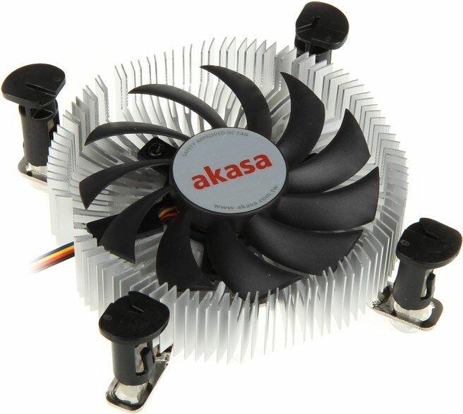 Immagine prodotto Akasa AK-CC7122BP01 Raffreddatore per CPU a basso profilo (26 mm)