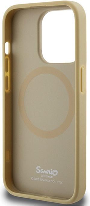 Immagine prodotto Hello Kitty HKHMP13XPGHCKD iPhone 13 Pro Max 6,7" złoty/oro custodia rigida in pelle Kitty Head MagSafe (Apple iPhone 13 Pro Max)