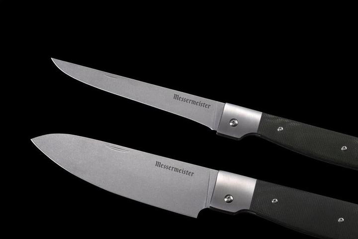 Actual product image Messermeister Adventure Chef 6-piece outdoor cutlery set, black