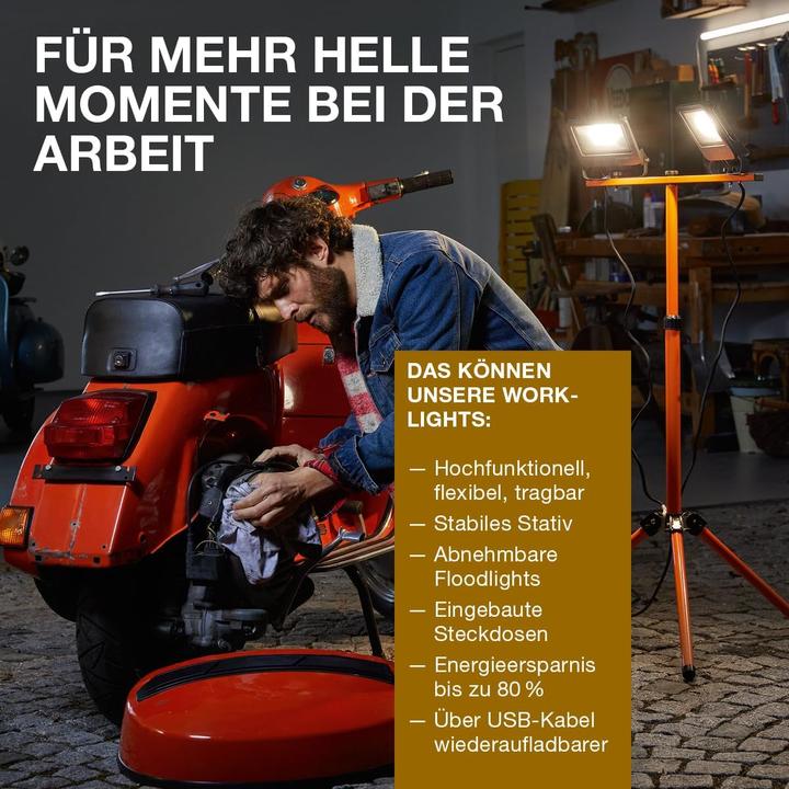 Actual product image Ledvance Worklight Tripod (9000 lm)
