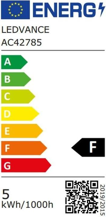 Energie-Label Osram Led Pin (G9, 1.90 W, 180 lm, 1 x, F)