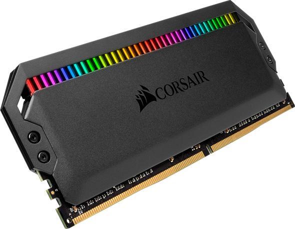 Image du produit Corsair Dominator Platinum RGB (4 x 8GB, 3600 MHz, RAM DDR4, DIMM)