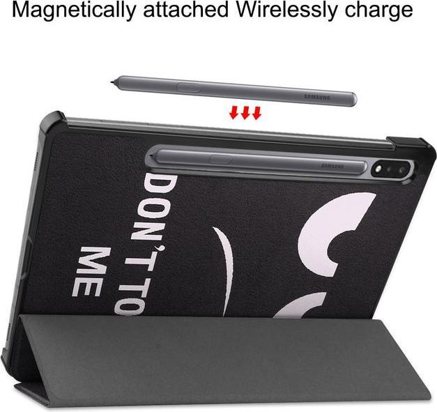 Actual product image MU Style Triple folding cover with pattern (Galaxy Tab S7)