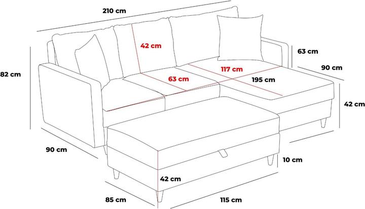 Actual product image Atelier del Sofa Alvin (Corner sofa)