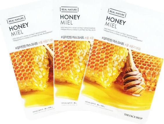 Actual product image The Face Shop Real Nature Honey Face Mask