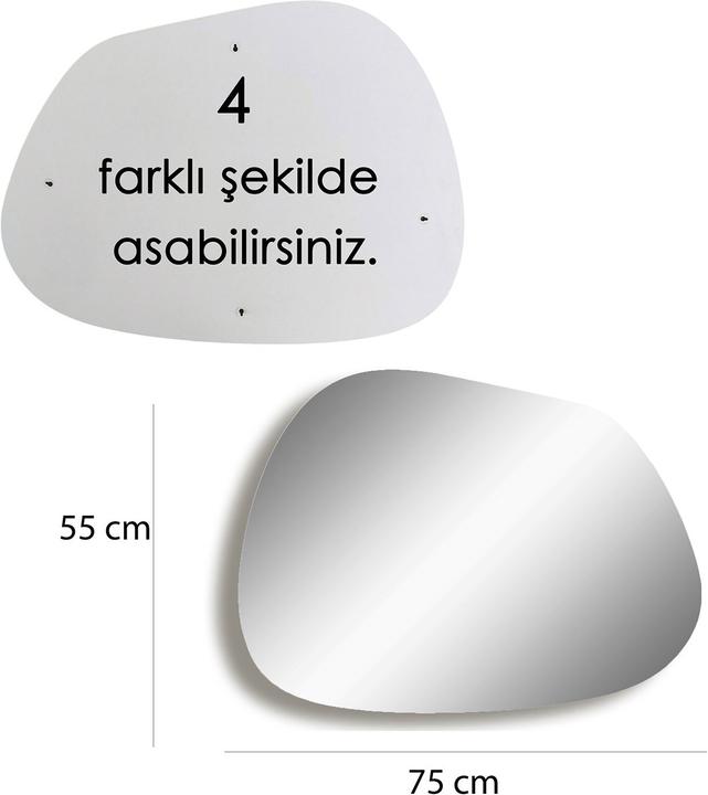 Actual product image Skye Decor Madeline (75 x 2 x 55 cm)