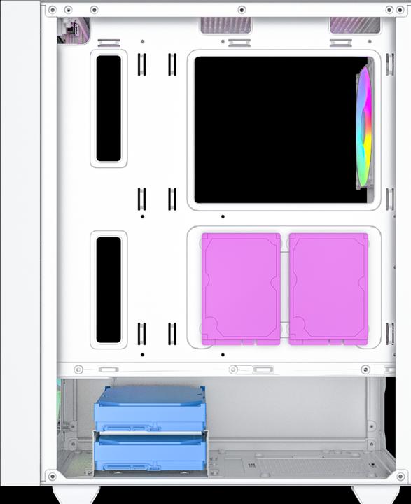 Actual product image Gembird Fornax 4000 (ATX, ITX, Mini-ATX)