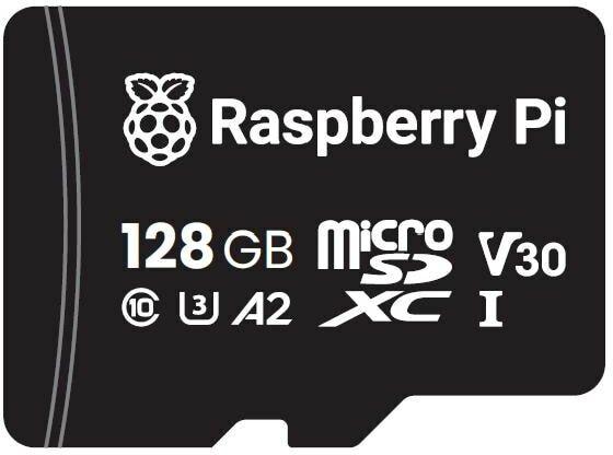 Productafbeelding Raspberry Pi NOOBS Micro SD(HC) Kaart - Officiële Klasse 10 / A2 (128GB)