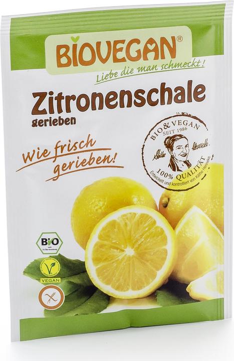 Immagine prodotto Biovegan Scorza di limone grattugiata biologica (9 g)