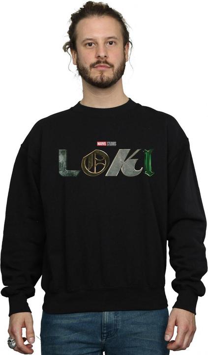 Actual product image Mens Loki Logo Sweatshirt (4XL)