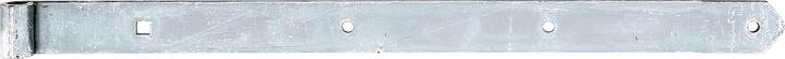 GAH Shutter strap length 700 x 16 x 45 mm thickness 5 mm steel galv. zinc plated thick film passiv...