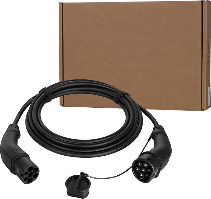 Produktbild Harting E-Auto-Ladekabel (Typ 2, 22 kW, 32 A, 2.50 m)