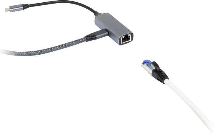 Immagine prodotto Allnet Adattatore di rete USB 3.0 Type-C 1 Gigabit LAN ALL-NC-1GPD-USB-C *ALLTRAVEL* (USB 3.0)