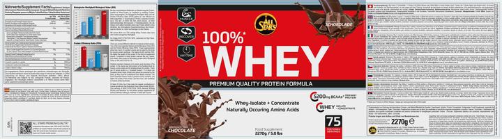 Produktbild All Stars 100% Whey (Salted Caramel, 1 Stk., 2270 g)
