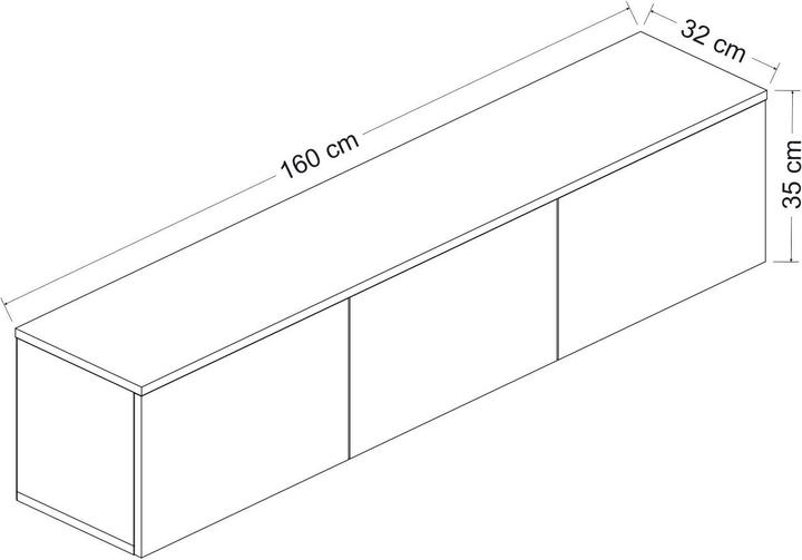 Immagine prodotto Homitis Alayna (160 x 32 x 35 cm)