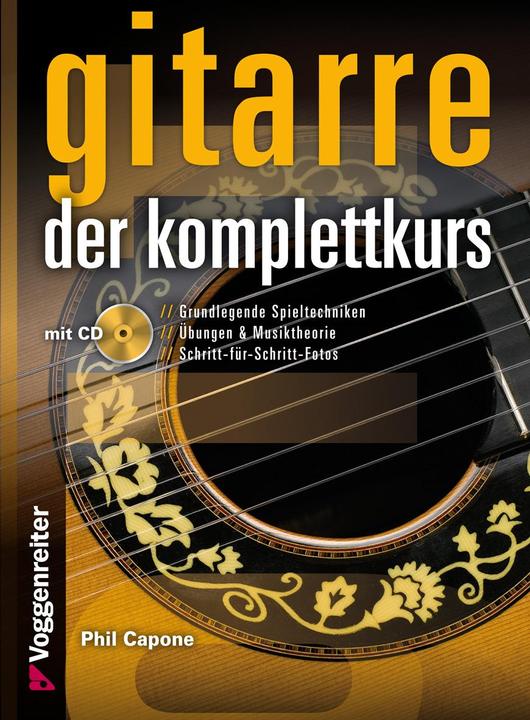 Actual product image Gitarre Der Komplettkurs (German, Phil Capone, 2011)