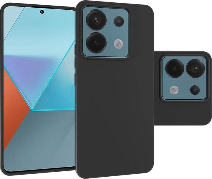 Image du produit Cover-Discount Xiaomi Redmi Note 13 Pro - Housse en caoutchouc silicone noir (Xiaomi Redmi Note 13 Pro 5G)